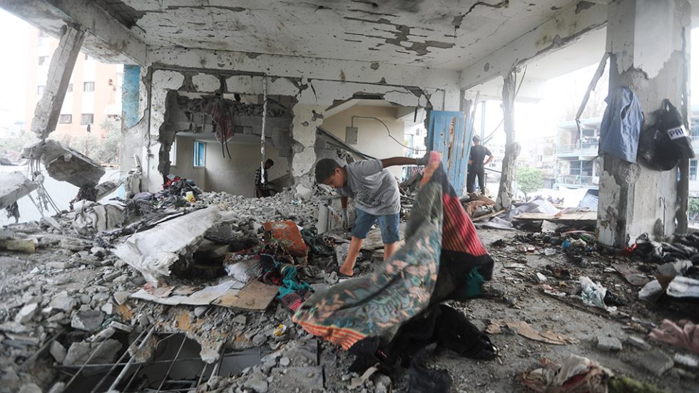 gaza Nusseirat refugee camp